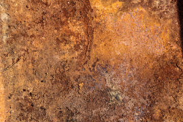Metal texture with rust, scratches and cracks, background