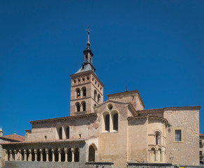 Fototapeta na wymiar Iglesia de San Martín (Segovia)