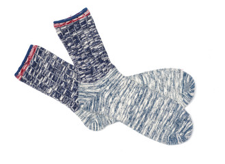 Socks on a white background 