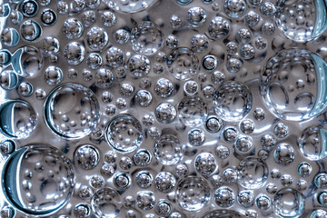 Bubble glass texture