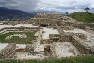 Fototapeta na wymiar Ruinas de Atzompa, Oaxaca, México