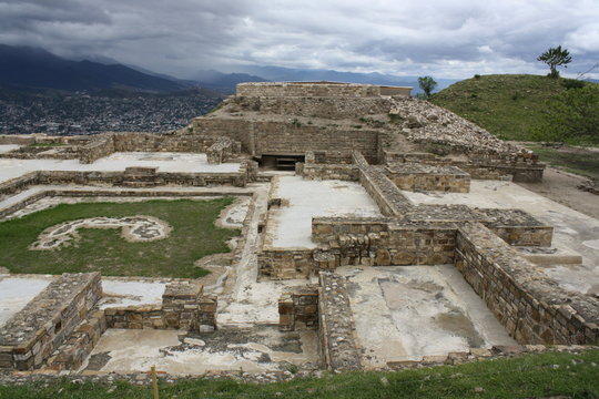 Ruinas de Atzompa, Oaxaca, M&eacute;xico