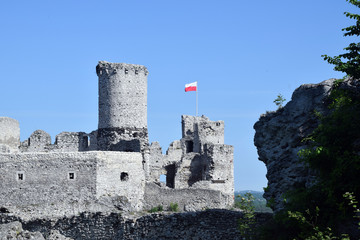 Ruins of Ogrodzieniec castle, "Trail of the Eagle's Nests", Poland.