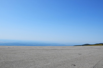 Landscape of Parang Mountains. Transalpina road (DN67C), Romania.