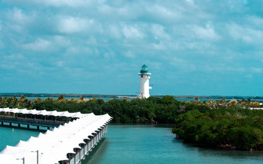 Island with a Lighthouse 