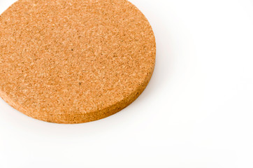 コルク製のコースター