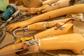 Prosthetic limbs and arm Laos