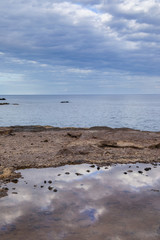 Coast in San Miguel de Tajao village on Tenerife