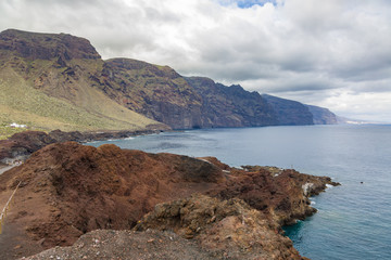 View of Los Gigantes from Mirador Punta de Teno