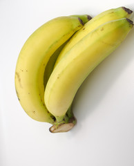 Bunch of bananas isolated