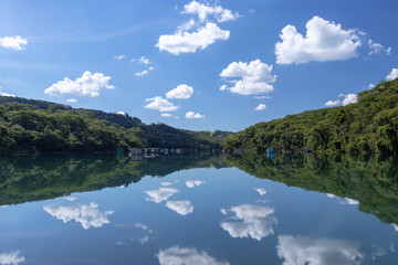 lake in mountains