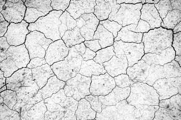 Dried and Cracked ground,Cracked surface,Dry soil in arid areas.