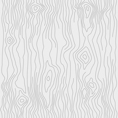 Abstract tree texture in linear style. Wood white background. Flat vector illustration 