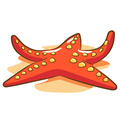 starfish cartoon clipart