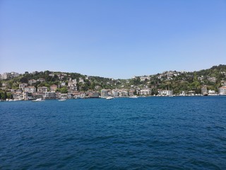 Fototapeta na wymiar Istanbul Bosporus und Brücke