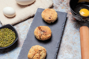 Delicious mung bean cakes