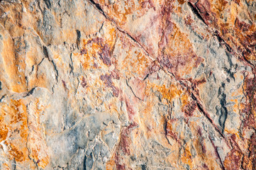 Texture of brown stone 