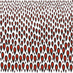 Colored abstract geometric pattern