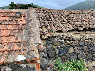 Alte Häuser auf Teneriffa