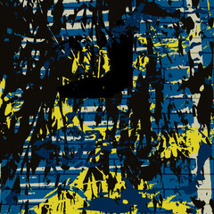 Fototapeta premium dark graffiti on a black background illustration