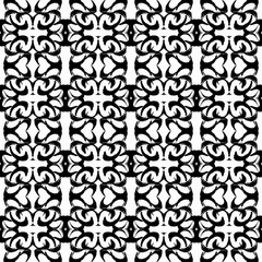 delicate seamless pattern vintage ethnic ornament on white background