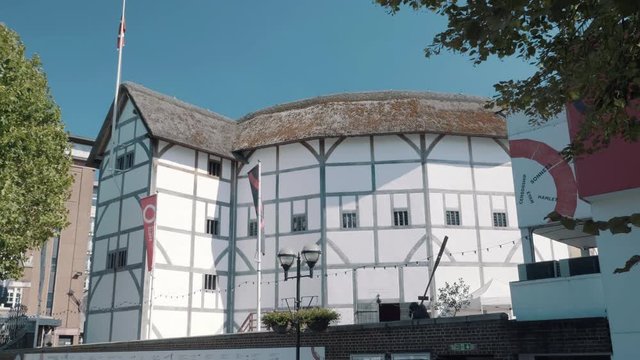 Shakespeares Globe Theatre in London UK