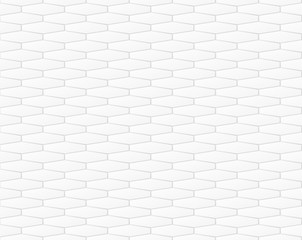 Fototapeta na wymiar Volume realistic texture, gray 3d Hexagon shape geometric pattern