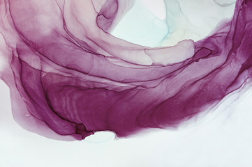 Alcohol ink. Style incorporates the swirls of marble or the ripples of agate.  Abstract painting, can be used as a trendy background for wallpapers, posters, cards, invitations, websites.