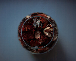 ashtray and cigarette