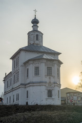Fototapeta na wymiar Church of the Assumption of the Blessed Virgin Mary town Cherdyn