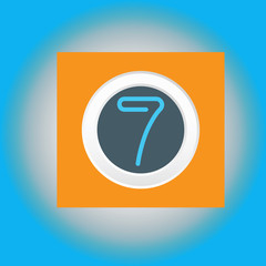 Numbers Vector illustration design