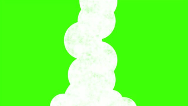 Abstract smoke texture overlay filter with green screen for effects.2D smoke effect motion.