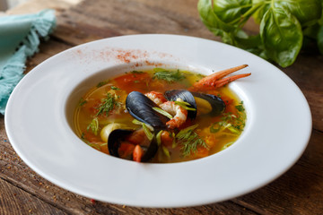 seafood soup