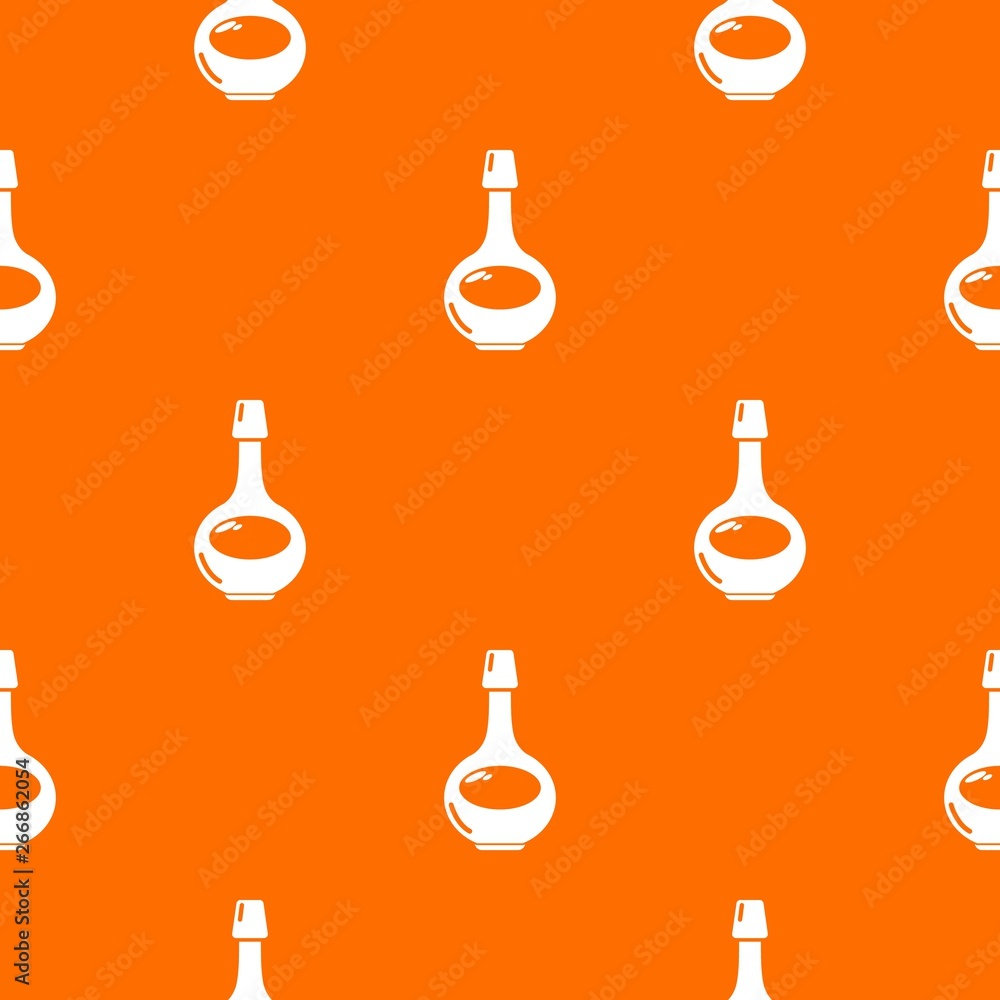 Poster cognac pattern vector orange for any web design best