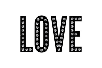 Love typography slogan drawing modern Fashion Slogan for T-shirt and apparels graphic vector Print.