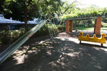 東京の下町にあるどこか風情のある公園