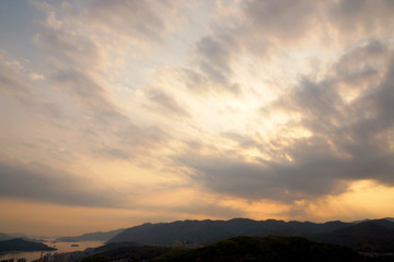 Fototapeta premium 尾道の夕焼け2