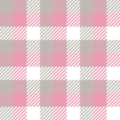 Plaid or tartan vector is background or texture in many color