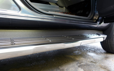 Close up of side step vehicle , pickup truck © jeffy1139