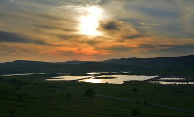 the lakes from Sanpaul Harghita county Romania