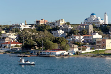 Fototapeta na wymiar View on island Salamis (Greece)