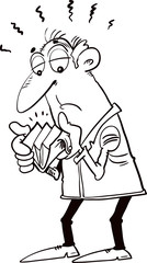 No money businessman