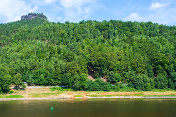 Im Elbtal in der sächsischen Schweiz