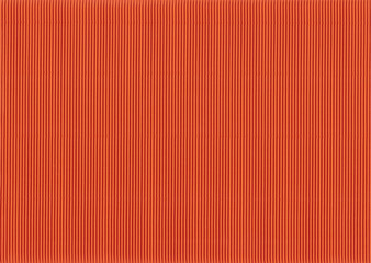 Corrugated colored cardboard orange vintage color. Textural paper cardboard background for design
