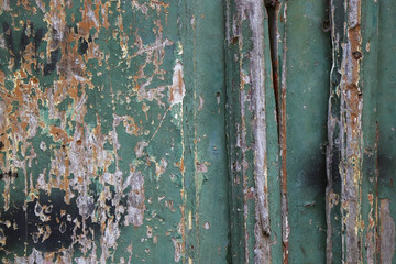 colorful rusty metal iron plate grunge wall background backdrop surface