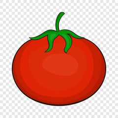 Tomato icon. Cartoon illustration of tomato vector icon for web design