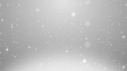 white glitter twinkling abstract magic moment background, white twinkle floating, drifting around with glow line