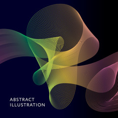 Geometric Abstract Illustration Background Vector Shape Banner