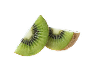 kiwi fruit isolated on white background