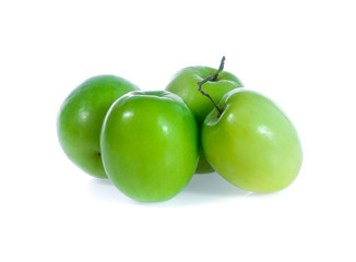 Jujube isolated on white background